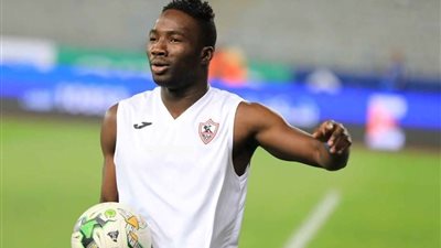 رزاق سيسيه ينقطع عن تدريبات الزمالك.. والنادي يدرس هذا الأمر