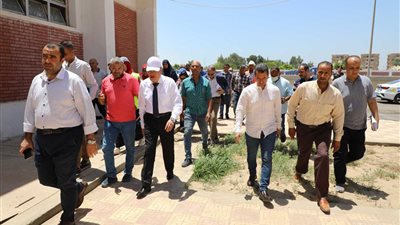 افتتاح المرحلة الثانية من محطة مياه الشرب بسمالوط بحضور المحافظ