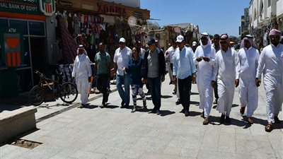 فودة يهنىء اهالى دهب بعيد الاضحى المبارك