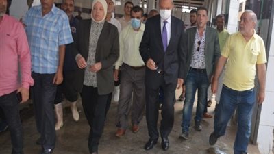 الهجان يتفقد عدداً من مجازر القليوبية وإستقبال الأضاحي في أول أيام العيد