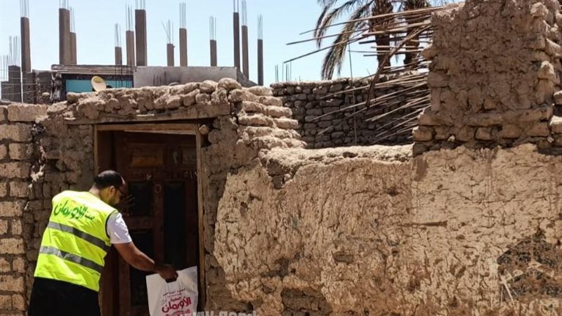 توزيع لحوم الأضاحى