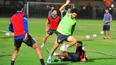 سيراميكا كليوباترا يواصل تدريباته استعدادًا لمواجهة الاتحاد السكندري