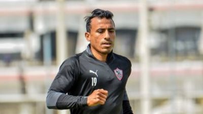 عبدالشافى يواصل تدريباته التأهيلية بسبب الإصابة في الركبة