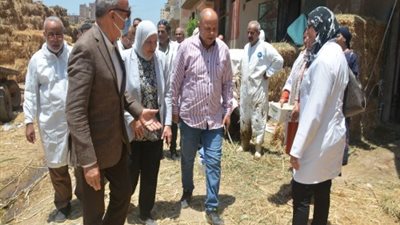 الهجان يشهد انطلاق الحملة القومية للتحصين ضد 