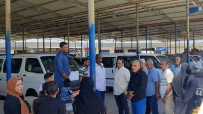 حملات يومية لمتابعة تعريفة الركوب الجديدة بالإسماعيلية ..صور