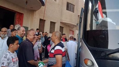 بعثة حج جمعيات دمياط تعود لأرض الوطن