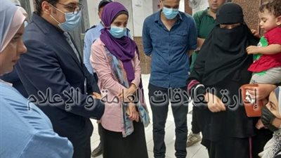 مدير هيئة الرعاية الصحية بالإسماعيلية يفاجئ وحدات الرعاية الأولية ..صور