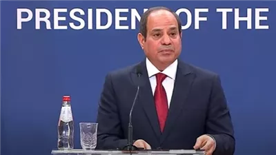 ابرز تصريحات الرئيس السيسى بالمؤتمر الصحفى مع نظيره الصربى