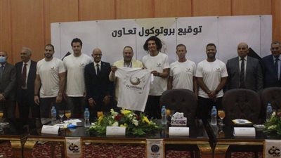 نادي النادي بشيراتون يوقع بروتوكول تعاون مع أكاديمية أوليمبية لكرة اليد