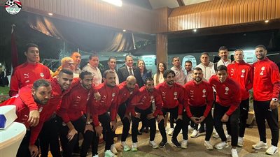 بعثة منتخب الشاطئية تلبى دعوة سفير مصر في غانا لحضور احتفالية 23 يوليو