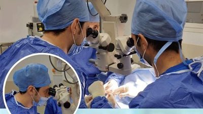 فريق جراحي بمجمع الإسماعيلية الطبي ينقذ يد شاب من البتر