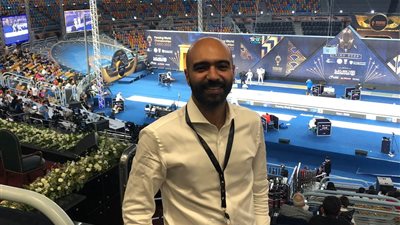 رئيس لجنة الملاعب ببطولة العالم للسلاح : نجاح البطولة شرف لجميع المنظومة .. وهدفنا تطوير نظام بطولاتنا