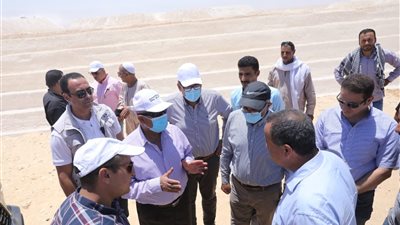 وزير النقل يتابع أعمال تنفيذ الخط الأول من مشروع شبكة القطار الكهربائي السريع