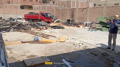 محافظة الجيزة تزيل ٨ جمالون مخالف بأبو النمرس والبدرشين والهرم وبولاق الدكرور