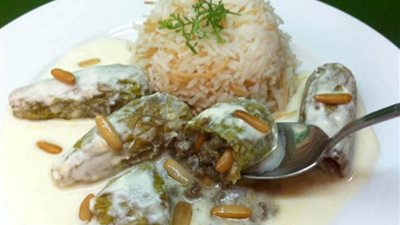 طريقة عمل شيخ المحشي باللبن