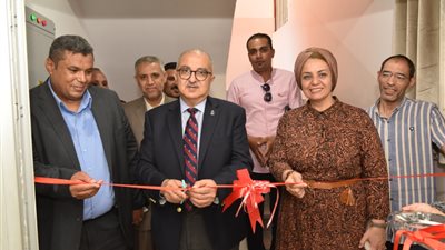 رئيس جامعة أسيوط يفتتح عمارة في سكن المعيدين و المدرسين المساعدين ..صور