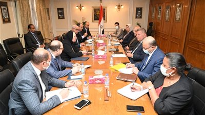 وزيرا قطاع الأعمال والتجارة والصناعة يبحثان منظومة تداول الأقطان للموسم الجديد