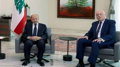 عون وبري وميقاتي يبحثون مع المبعوث الأمريكي مفاوضات ترسيم الحدود مع اسرائيل