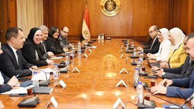 وزيرتا التجارة والتضامن تبحثان سبل التعاون للتوسع فى المشروعات الإنتاجية