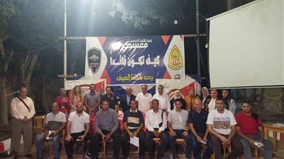 حسين يشهد فعاليات الحفل الختامى وتوزيع الجوائز للفوج الأول بمعسكر إعداد القادة السادس