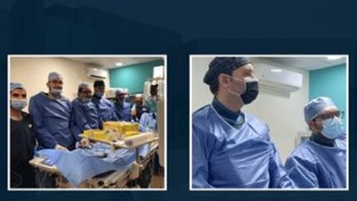 علاج 3 حالات معقدة بإستخدام تقنية IVUS بقسطرة القلب بمجمع الإسماعيلية الطبى