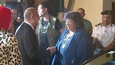 وزيرة الثقافة تفتتح مهرجان الموسيقي والغناء بالمسرح الروماني