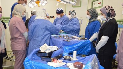 اطفال المنصورة تجري استئصال ورم للطفلة المعروفه إعلاميا بـ