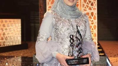 تكريم شاعرة البردة هبة الفقي في الإسكندرية
