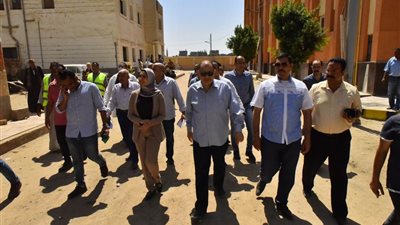 محافظ أسيوط يتفقد أعمال تطوير ورفع كفاءة مستشفى الحميات ومركز الشباب بقرية الشامية بساحل سليم
