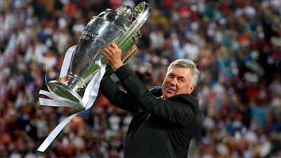أرقام قياسية تنتظر ريال مدريد وأنشيلوتي حال التتويج بالسوبر الأوروبي