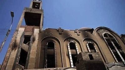 السفير الفلسطيني ينعى ضحايا حريق كنيسة أبو سيفين
