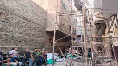 تنفيذا لتوجيهات الرئيس.. انطلاق أعمال ترميم كنيسة أبو سيفين.. صور