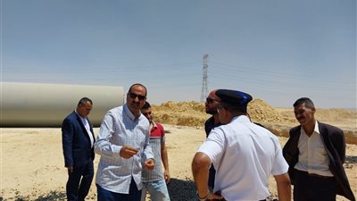 سكرتير مساعد بنى سويف يعقد اجتماعاً تنسيقياً لتحويل خط مياه الري