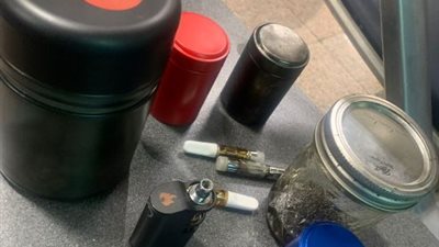 ضبط راكبة أجنبية بحوزتها كمية كبيرة من المخدرات