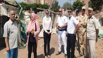 نائب محافظ القليوبية تتابع حملة لإزالة 25 حالة تعدِ على أراضي زراعية ببنها