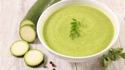 طريقة عمل شوربة الكوسا