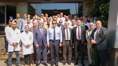 وزير الصحة يتفقد مستشفى أبوقير العام ويُشيد بأعمال الإنشاء والتطوير في المبني الجديد ووحدة الحروق