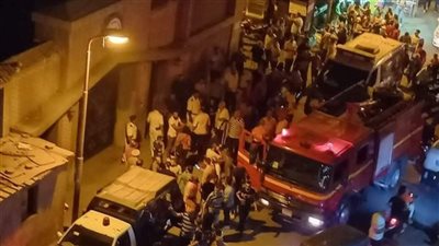 كاهن مارجرجس بشبرا ينفى حدوث حريق بالكنيسة