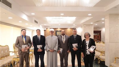 أمين «البحوث الإسلامية» يلتقي وفد الاتحاد العام للمصريين في الخارج بأمريكا لبحث سبل التعاون المشترك