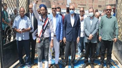 بعرض موسيقى للجوالة.. مركز شباب مساكن اسكو يستقبل محافظ القليوبية لإفتتاح الملعب الخماسي