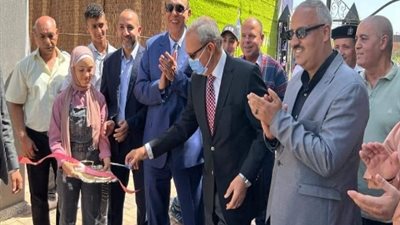 الهجان يفتتح عدداً من المشروعات بمراكز الشباب فى القليوبية