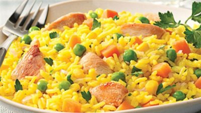 طريقة عمل الأرز البسمتى بالدجاج