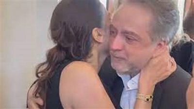 انهيار مروان خورى فى عزاء جورج الراسي