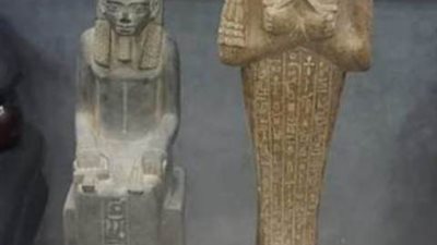ضبط عصابة النصب على المواطنين بزعم الإتجار بالقطع الآثریة