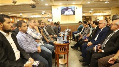 وفد من النقابة العامة للمحامين يشارك في عزاء الراحل إبراهيم إلياس