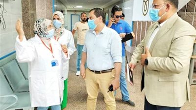 صحة السويس تستقبل المنسق العام لمشروع التأمين الصحى الشامل