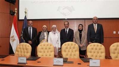 عمرو طلعت يشهد توقيع برتوكل تعاون بين اورنج مصرو القومي للاتصالات