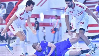 الزمالك يعبر سموحة فى دورى مرتبط اليد 28/34