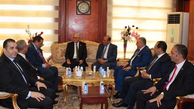 وفد مجلس إدارة نادي قضاة مصر يلتقي رئيس النيابة الإدارية الجديد