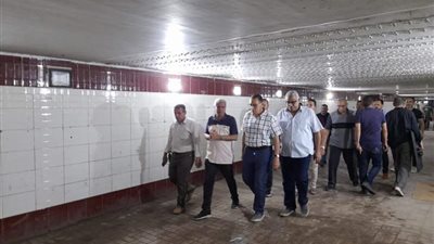 محافظ الشرقية يُتابع الأعمال الجارية بنفق عرابي